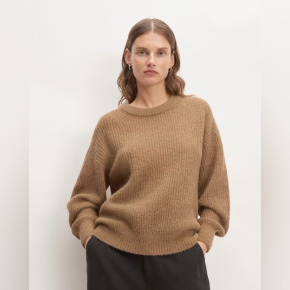 Everlane Sweaters - Everlane The Cocoon Crew in Alpaca Sweater